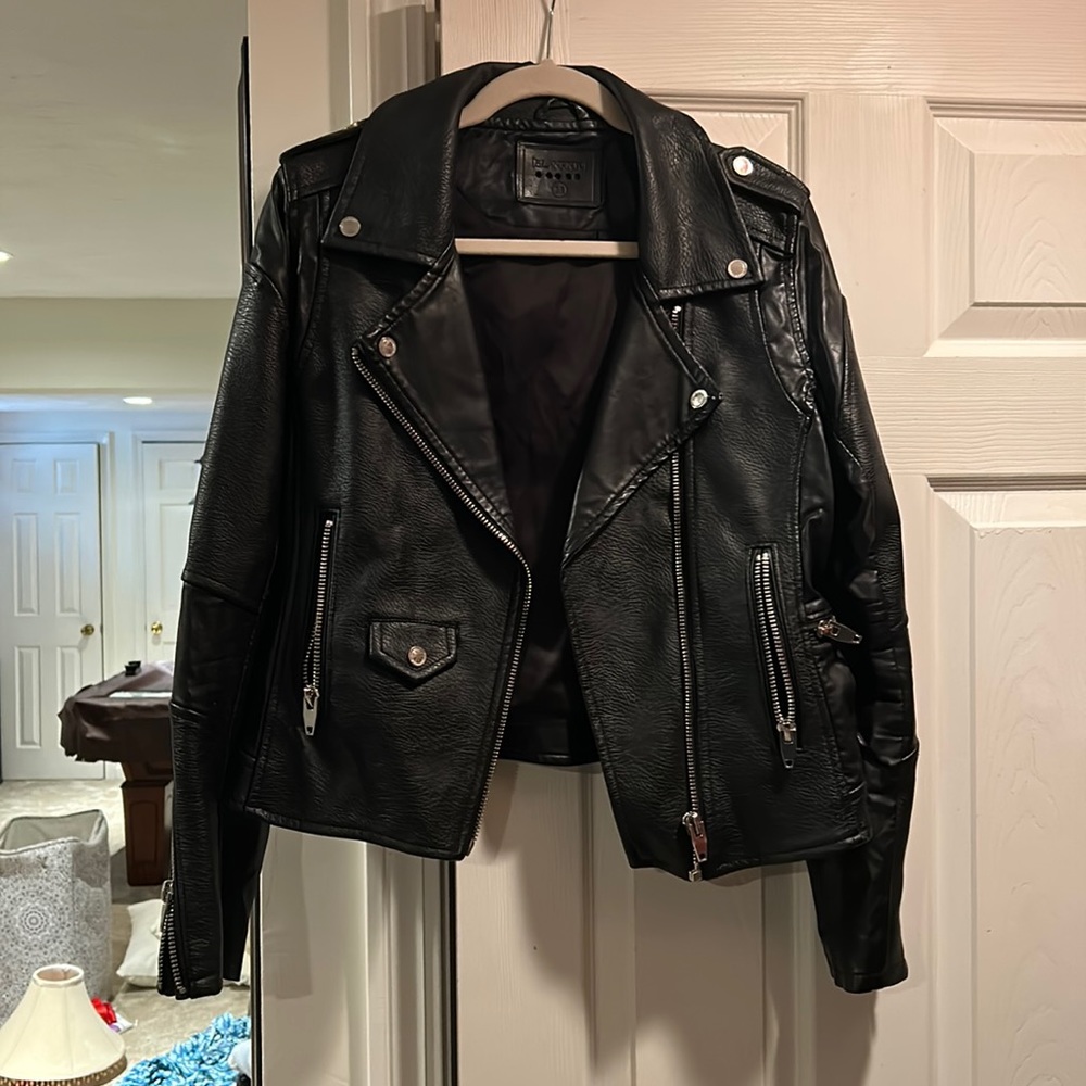 [blankNYC] vegan leather jacket